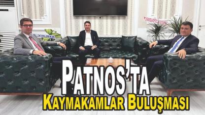 İlçe Kaymakamlarından Patnos Kaymakamına Ziyaret