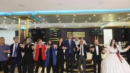 Kaymakam Karaloğlu Gazeteci Necmettin Karaca'nın Oğlunun Düğününe Katıldı