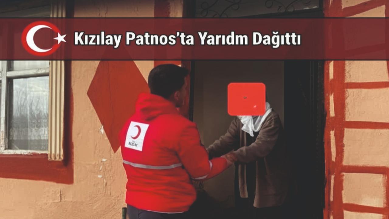 Kızılay Gönüllüleri İhtiyaç Sahibi Ailelere Gıda ve Hijyen Desteği