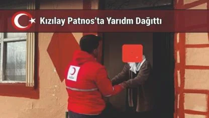 Türk Kızılay Gönüllüleri İhtiyaç Sahibi Ailelere Gıda ve Hijyen Desteği