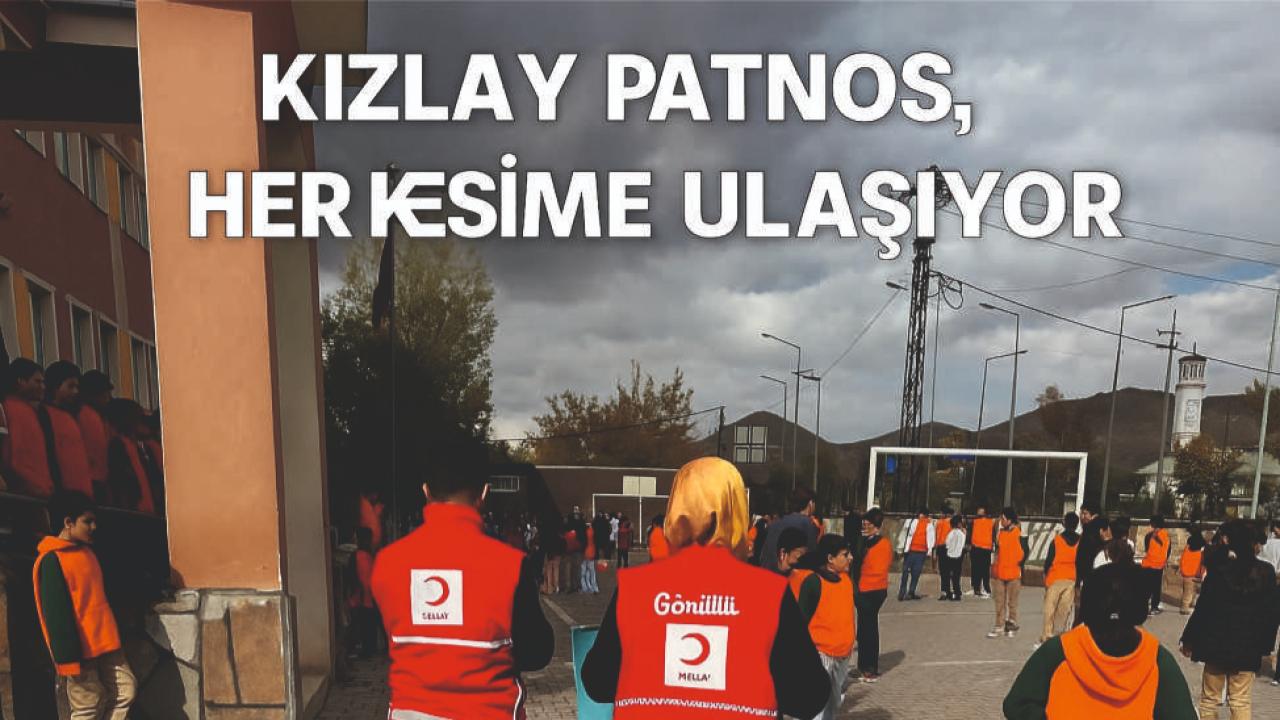Kızılay Haftası’nda Patnos’ta Farkındalık Rüzgarı