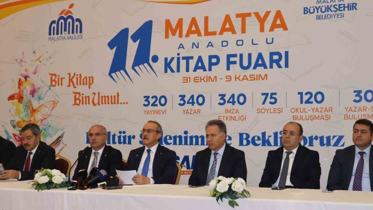 Malatya’da 11. Kitap Fuarı için geri sayım başladı