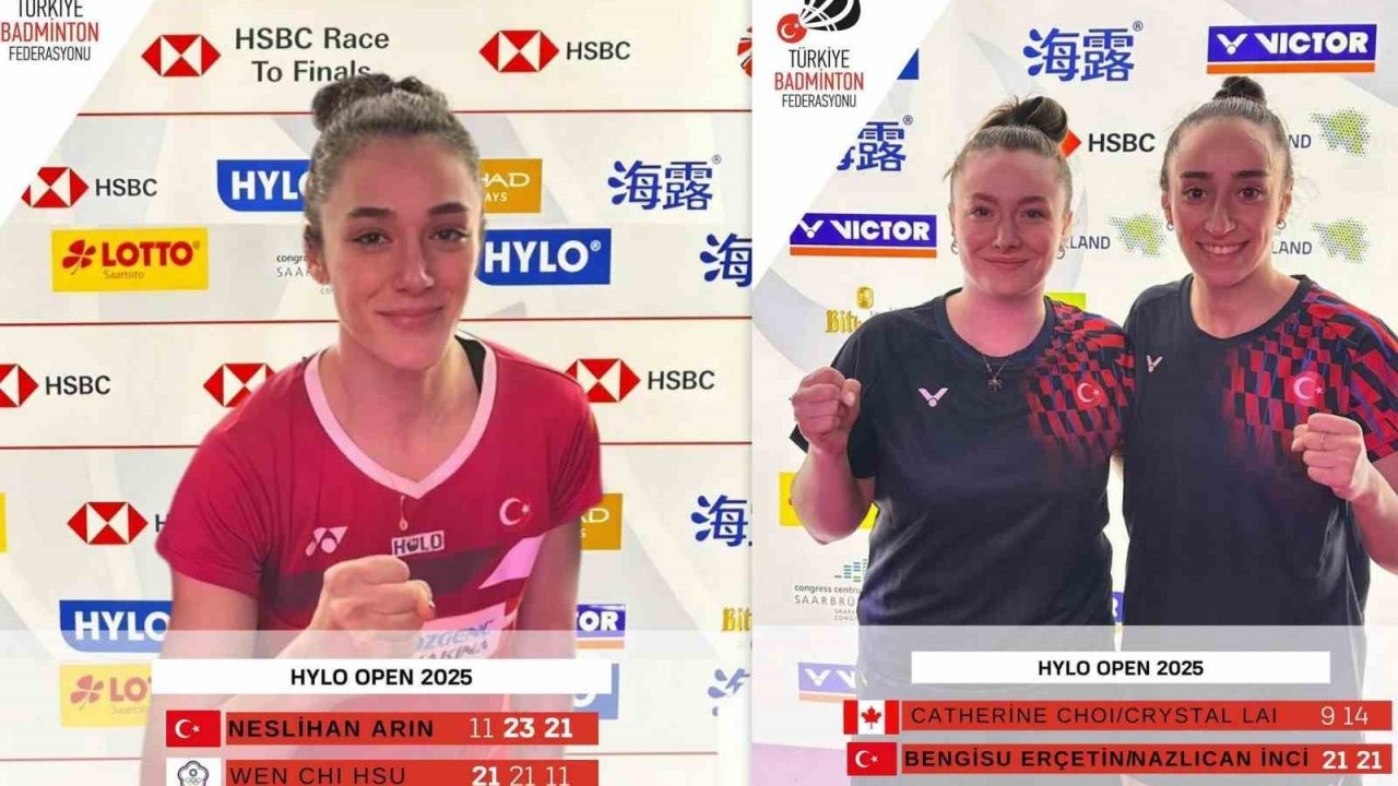 Milli badmintoncular çeyrek finale yükseldi