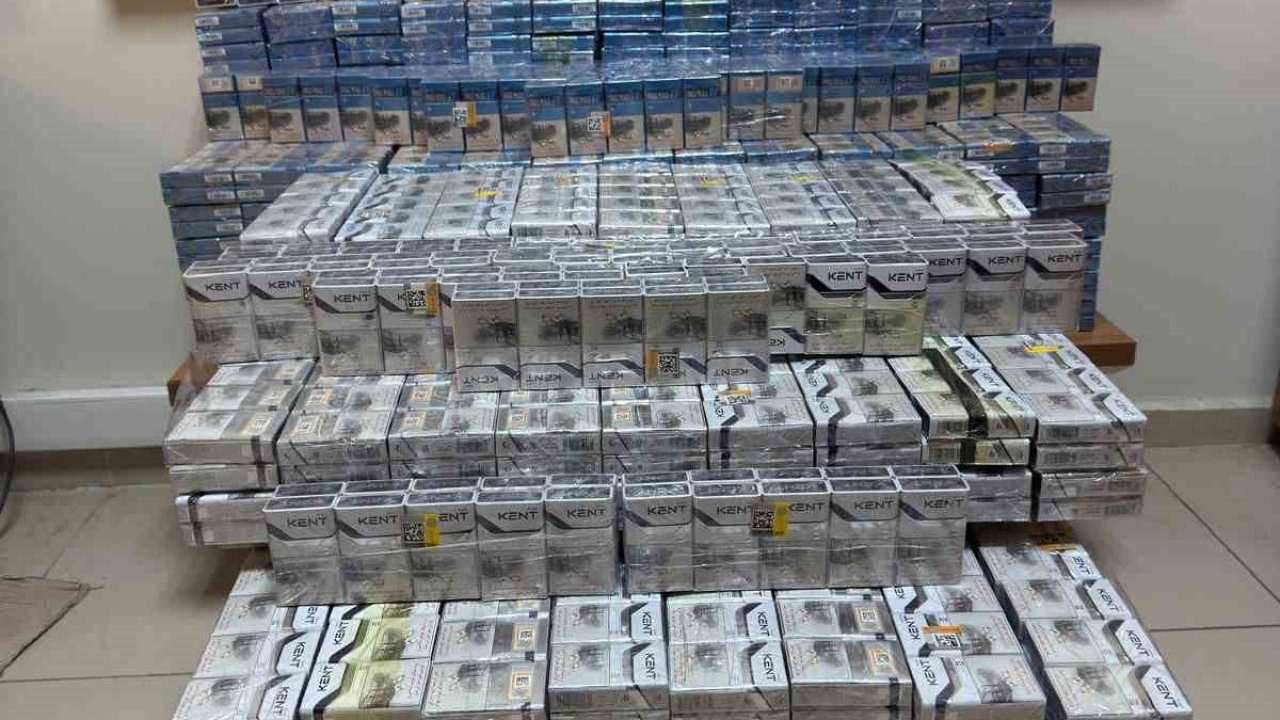 Muradiye’de 3 bin 750 paket kaçak sigara ele geçirildi