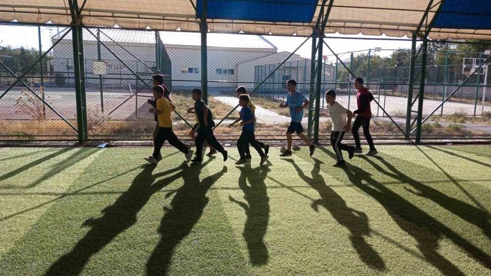Muş Korkut’ta atletizm antrenmanları sürüyor