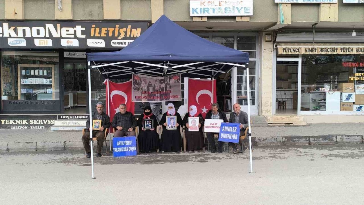Muşlu annelerin evlat nöbeti devam ediyor