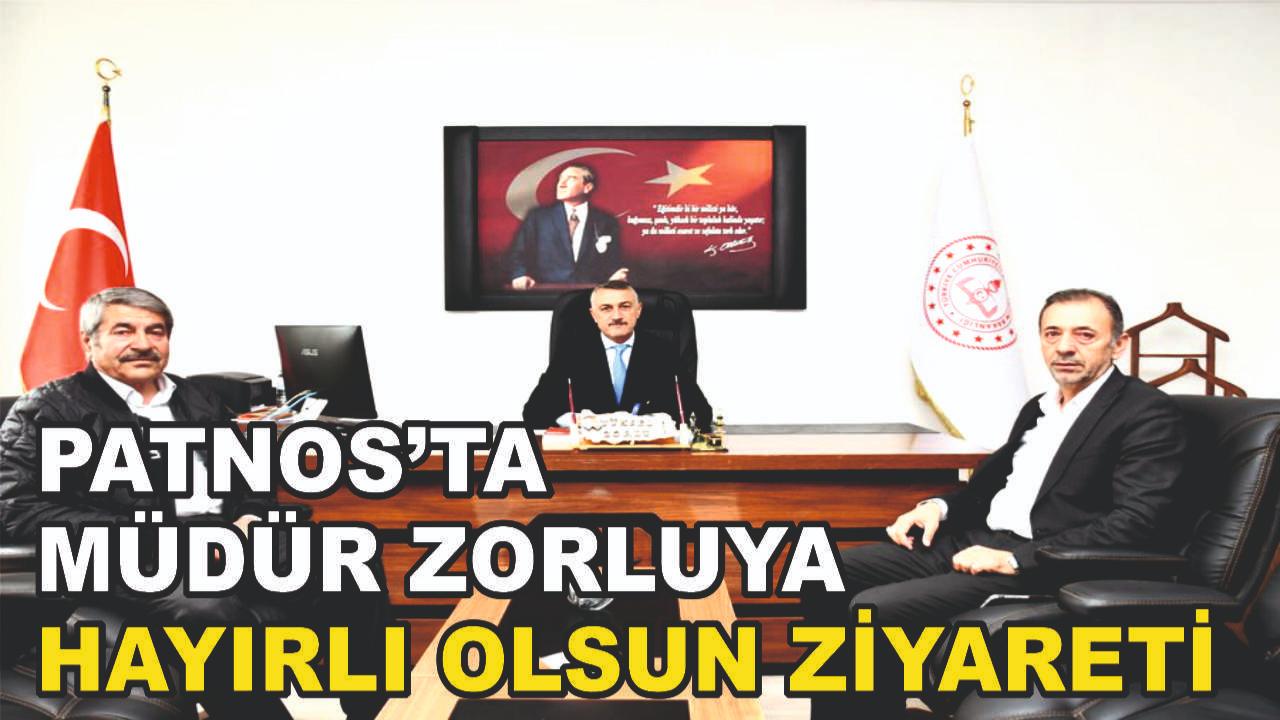 Patnos İlçe Milli Eğitim Müdürlüğüne Ziyaret