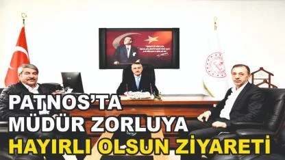 Patnos İlçe Milli Eğitim Müdürlüğüne Ziyaret