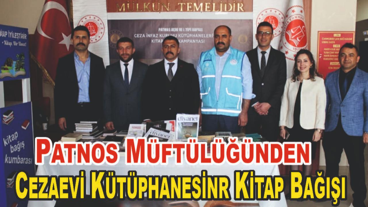 Patnos İlçe Müftülüğünden Cezaevine Kitap Desteği
