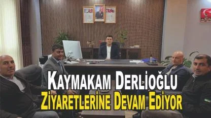 Patnos Kaymakamı Dertlioğlu İlçede Bir Takım Ziyaretlerde Bulundu