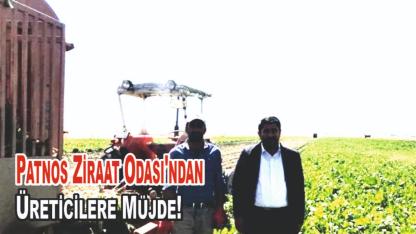 Patnos Ziraat Odası'ndan Üreticilere Müjde!
