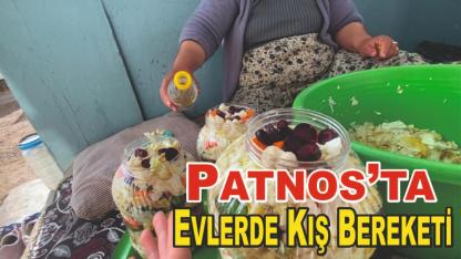 Patnoslu Kadınlardan Kışlık Turşu Mesaisi