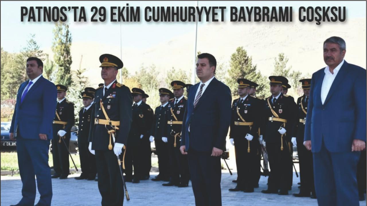 Patnos’ta 29 Ekim Cumhuriyet Bayramı Coşkusu