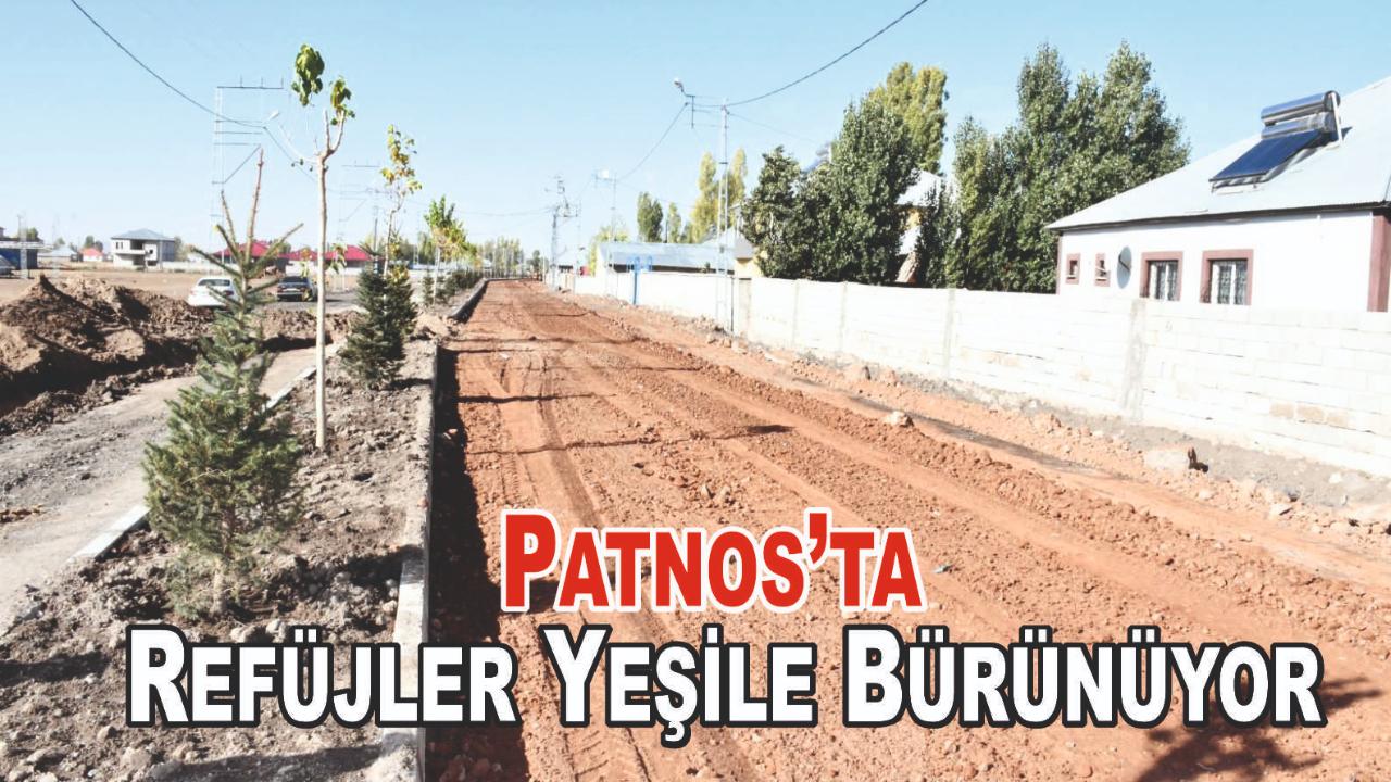 Patnos&#039;ta Ağaçlandırma Çalışmaları Devam Ediyor