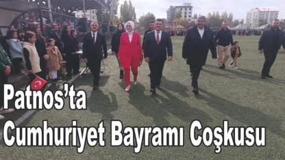 Patnos’ta Cumhuriyet Bayramı Coşkusu