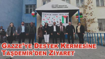 Patnos’ta Gazze’ye Yardım Kermesi Düzenlendi