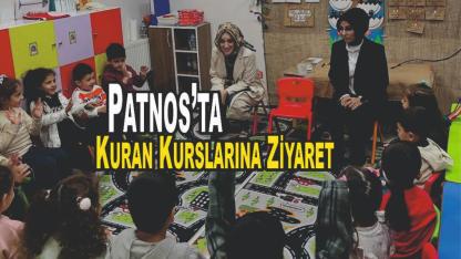 Patnos’ta Kuran Kurslarına Ziyaret
