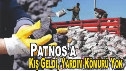 Patnos’ta Soğuk Başladı, Yardım Kömürü Bekleniyor