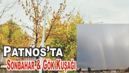 Patnos’ta Yağmurun Ardından Gökkuşağı Güzelliği