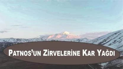 Patnos’ta Yüksek Kesimlere Kar Yağdı, Soğuk Hava Etkisini Artırdı