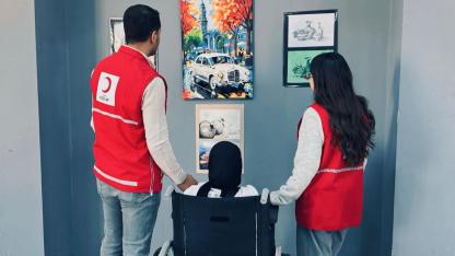 Ressam Olma Hayali Kızılay Desteğiyle Gerçeğe Dönüştü(Videolu Haber)