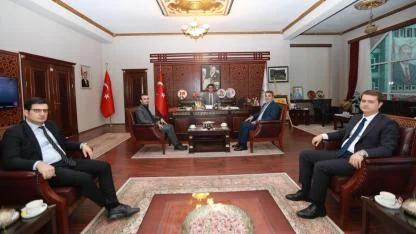 SGK Müdürlerinden Kaymakam Karaloğlu'na Ziyaret
