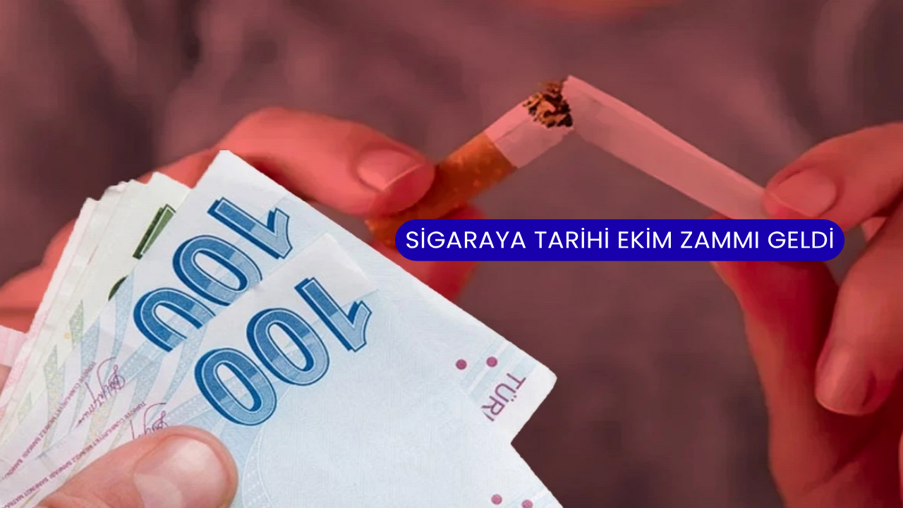 Sigaraya Tarihi Ekim Zammı Geldi