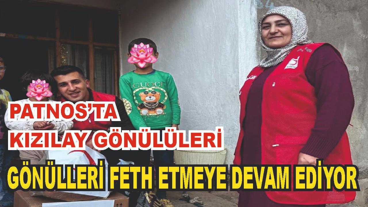 Türk Kızılay Patnos Yeşilçimen Mahallesinde