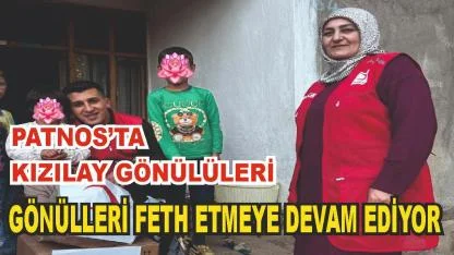 Türk Kızılay Patnos Yeşilçimen Mahallesinde