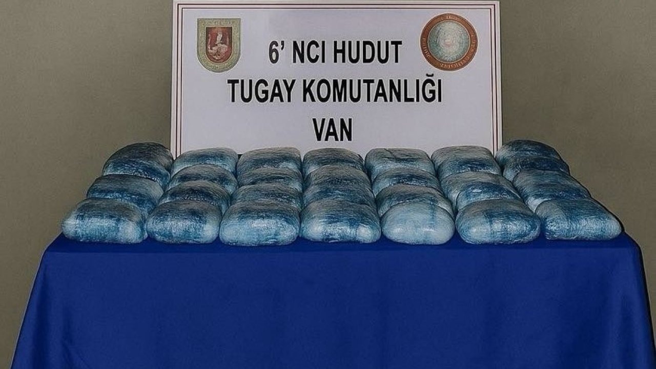 Van’da 31 kilo 120 gram uyuşturucu ele geçirildi