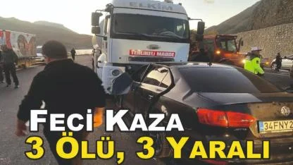 Van'da Feci Kaza: 3 Ölü, 3 Yaralı