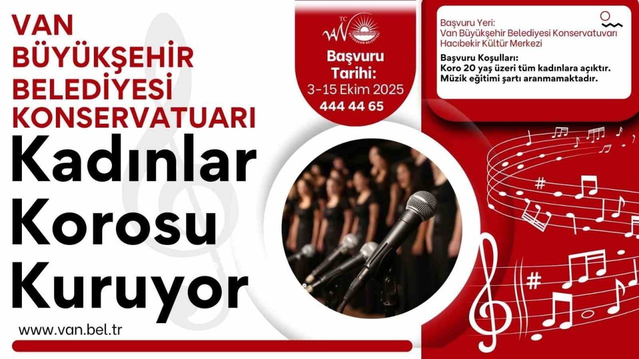 Van&#039;da kadınlar korosu kuruyor