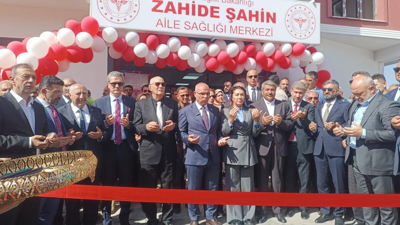 Zahide Şahin Aile Sağlık Merkezi Açılışı