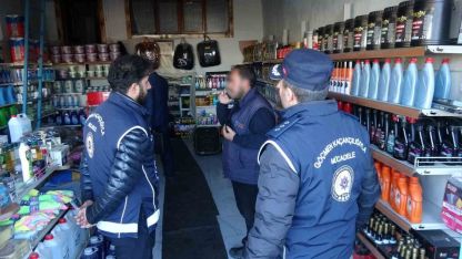 Polis Erzurum'da göçmen operasyonu gerçekleştirdi