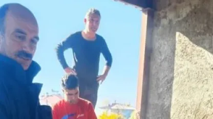 Van’da çıkan yangın korkuttu