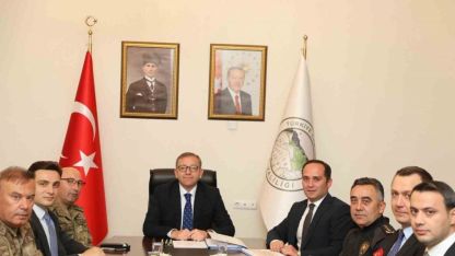 Kars’ta asayiş ve güvenlik toplantısı yapıldı.