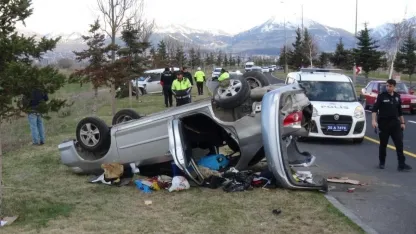 Kent merkezinde 10 ayda bin 428 trafik kazası