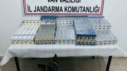 Jandarma Van’da 3 bin 75 paket kaçak sigara ele geçirildi