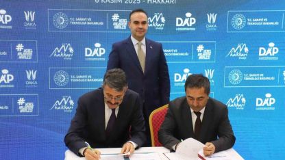 Sanayi ve Teknoloji Bakanı Mehmet Fatih Kacır’dan Hakkari Üniversitesine ’Milli Teknoloji Atölyesi’ müjdesi