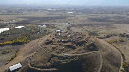 Erzincan’In Üzümlü İlçesinde Urartu izleri yeniden gün yüzünde: Altıntepe Kalesi drone ile görüntülendi