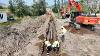 Oltu Sivridere Barajı Sulamasında 6 bin 860 dekar arazi modern sulamaya kavuşuyor