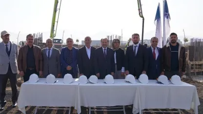 ETÜ Spor Bilimleri Fakültesi’nin yeni hizmet binasının temeli atıldı