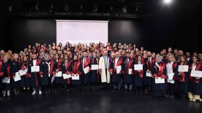 Erzurum'da bilimin öncüleri, Atatürk Üniversitesi’nden gururla mezun oldu