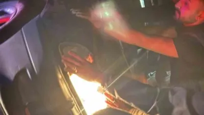 Van’da devrilen otomobilde 1 kişi yaralandı