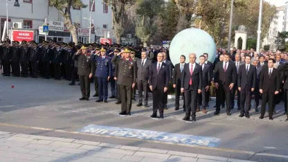 Malatya’da 10 Kasım Atatürk’ü anma töreni düzenlendi