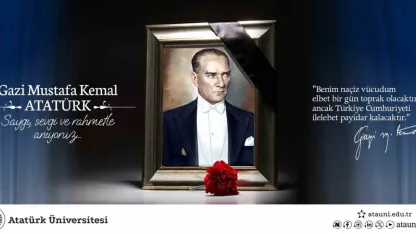 Rektör Hacımüftüoğlu’nun 10 Kasım Atatürk’ü anma günü mesajı