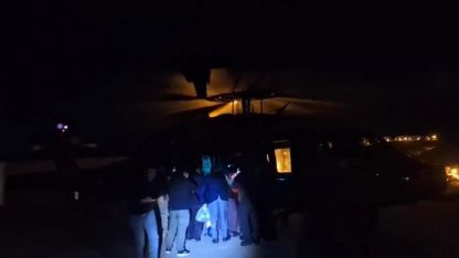 Yüksekten düşen genç, jandarma helikopteriyle kurtarıldı