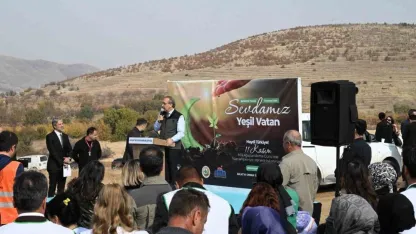 Malatya’da 733 bin fidan toprakla buluştu