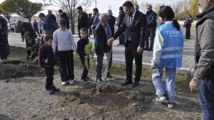 Muş Bulanık’ta 3 bin fidan toprakla buluştu