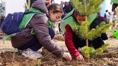 ETÜ kampüsünde 3000 fidan toprakla buluştu